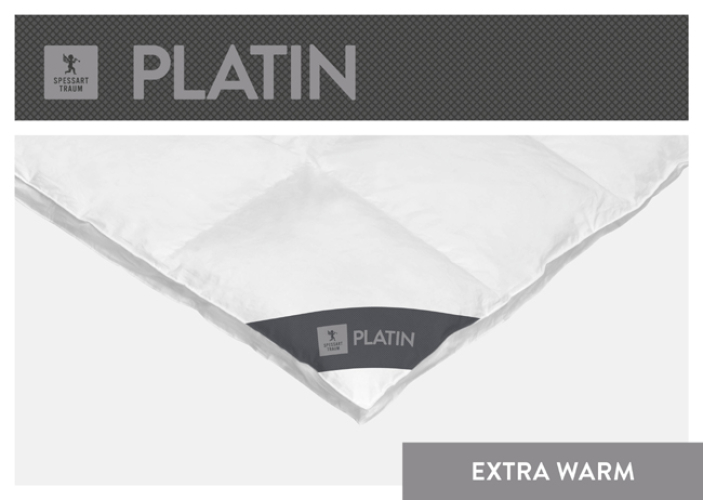 Spessarttraum Daunendecke Platin extra warm